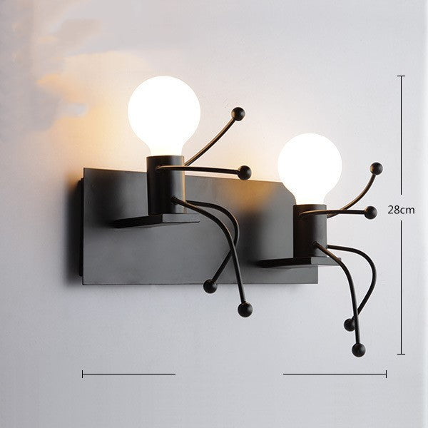 Soft-glow LED bedside lamp for reading, relaxation, and night lighting