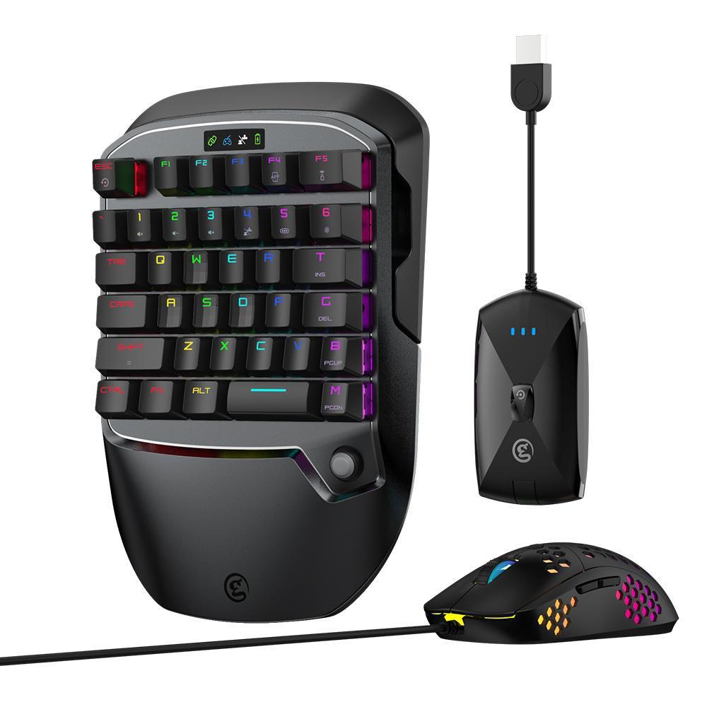USB keyboard and mouse plug-and-play combo for PC setup