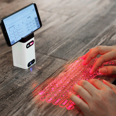 Best mini wireless keyboard with laser projection and ergonomic design