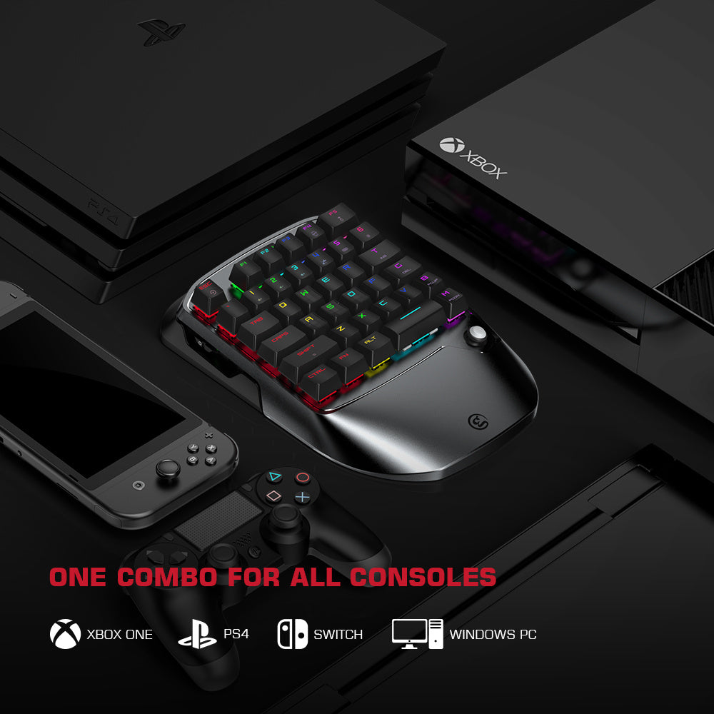 Full-size keyboard and wireless mouse combo for productivity