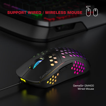 Full-size keyboard and wireless mouse combo for productivity
