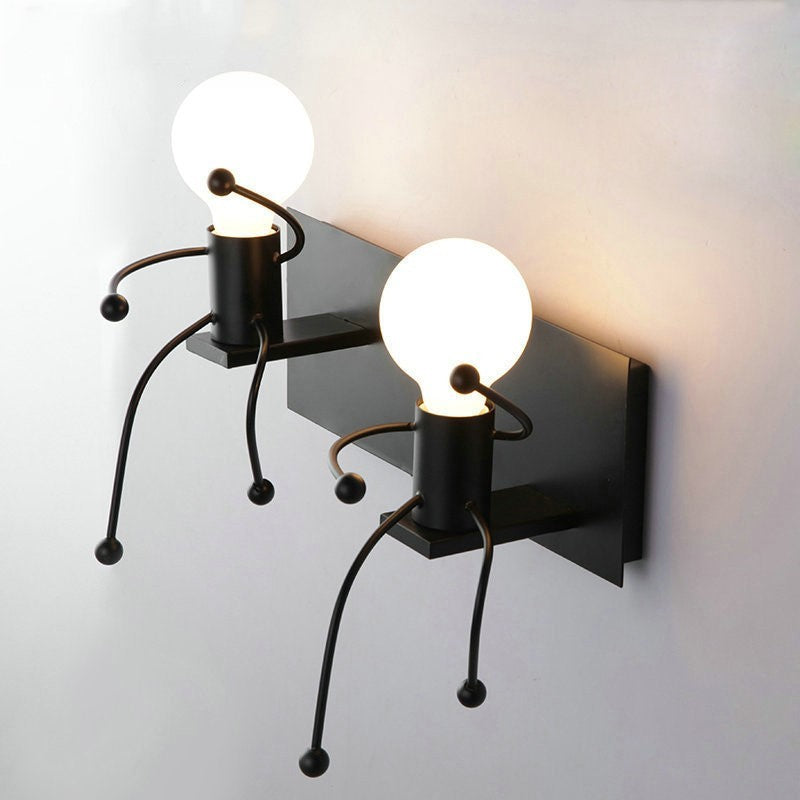 Modern bedside lamp for bedroom and living room with soft ambient lighting