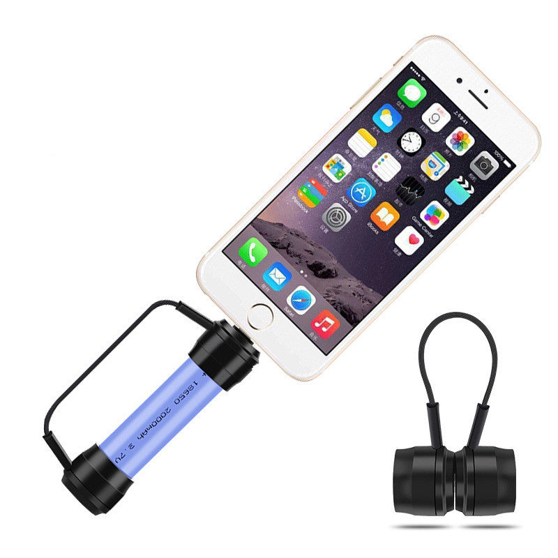 Compact keychain phone charger for quick charging on-the-go