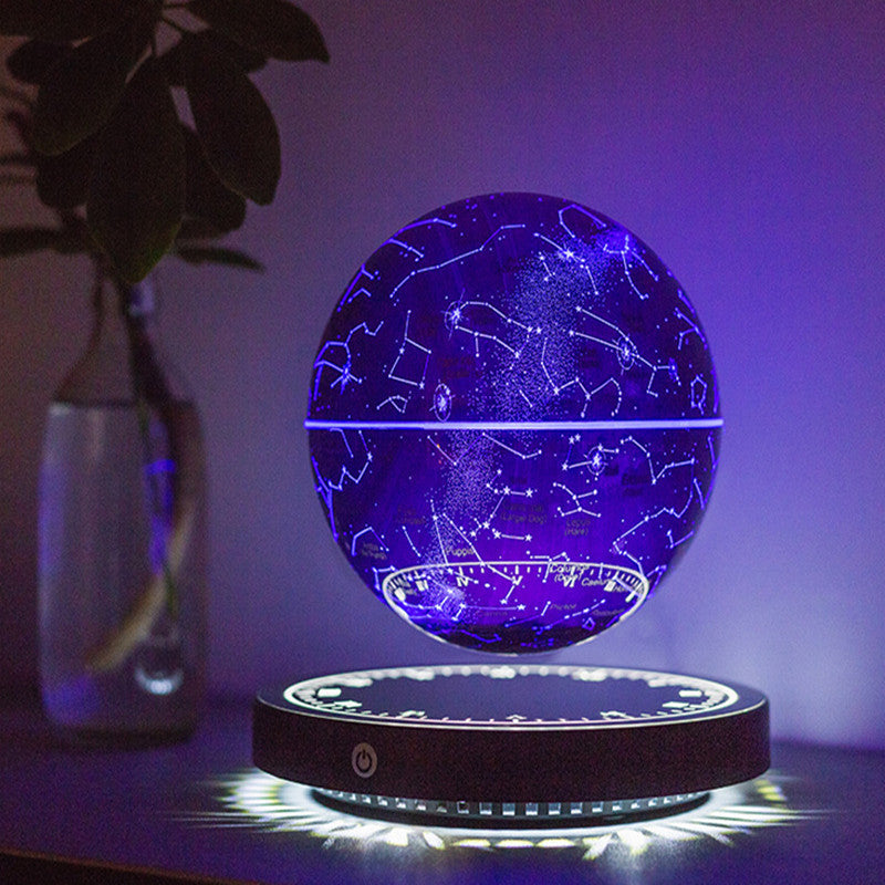 3D magnetic moon lamp with levitating technology for decorative and functional use